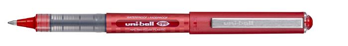 Rollertoll, 0,5 mm, UNI "UB-157DE  Eye Eco", piros