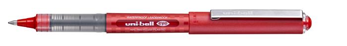 Rollertoll, 0,5 mm, UNI "UB-157DE  Eye Eco", piros