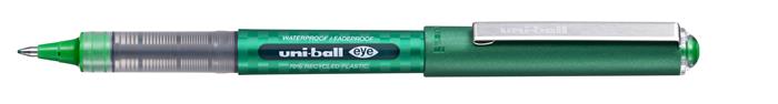 Rollertoll, 0,5 mm, UNI "UB-157DE  Eye Eco", zöld