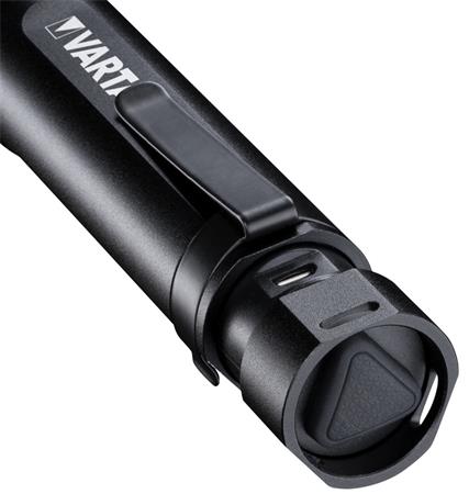 Elemlámpa, CREE LED, VARTA "F20R", fekete