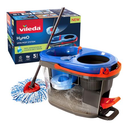 Forgó felmosószett, pedálos, VILEDA "H2PrO"