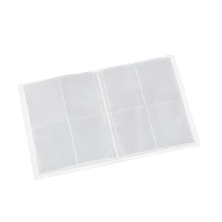 Gyűjtőkártya album, A5, K-pop, matricákkal, VIQUEL, átlátszó