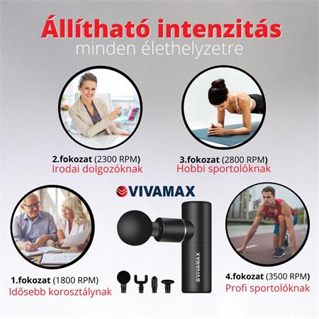 IntenseGun "Vibe" masszázspisztoly