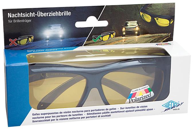 Szemüveg, nappali és éjszakai vezetéshez, WEDO