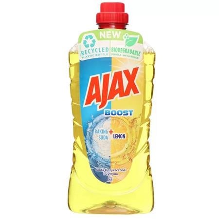 Általános tisztítószer, 1 l, AJAX "Boost", szódabikarbóna-citrom