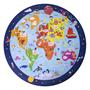 Puzzle, kör alakú, 48 darabos, APLI Kids 