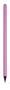 Ceruza, metál pink, rózsaszín SWAROVSKI® kristállyal, 14 cm, ART CRYSTELLA®