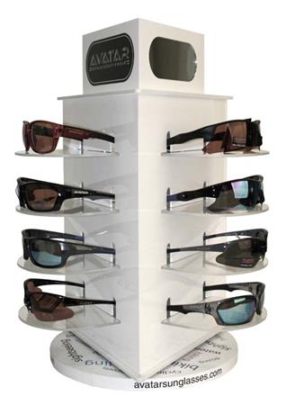 Display, plexi, 51x37,3x37,3 cm, AVATAR, üres