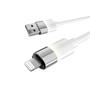 Töltőkábel, USB-A - lightning (Apple), 1 m, AVAX 
