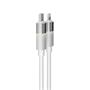 Töltőkábel, USB-A - lightning (Apple), 27W, 1 m, AVAX 