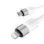 Töltőkábel, USB-A - lightning (Apple), 27W, 1 m, AVAX 