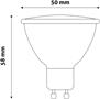 LED izzó, GU10 spot, 7W, 620lm, 4000K, AVIDE