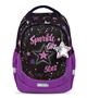 Iskolatáska, cipzáras, BELMIL "Leisure Plus Sparkle like a Star", csillagok