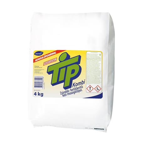 Mosogatópor, utántöltő, fertőtlenítő, 4 kg, TIP "Kombi professional"