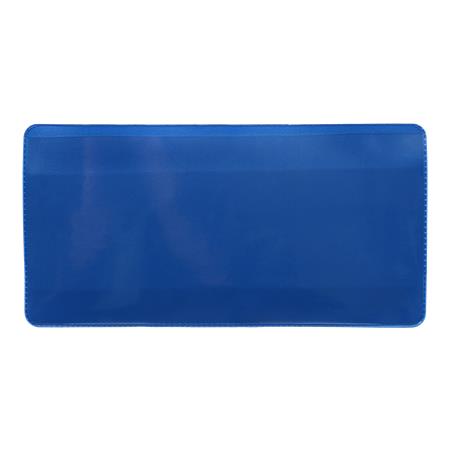 Logisztikai zseb, mágneses, 160×80 mm, PVC, DJOIS, kék