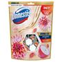 WC frissítő blokk, 4 db-os, DOMESTOS "Aroma Lux", dália és sárkánygyümölcs