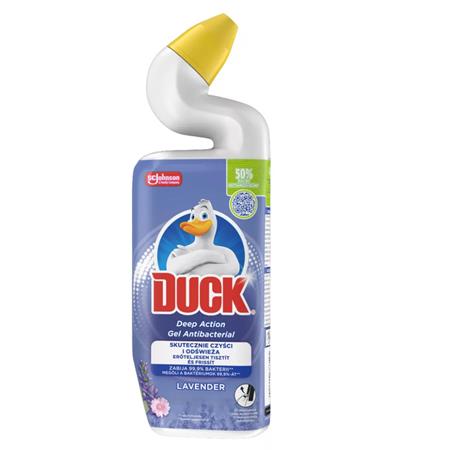 WC-tisztítógél, 750 ml, DUCK "Deep Action Gel", levendula