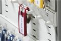 Zárható kulcsszekrény, számzáras, 72 kulcs, DURABLE 