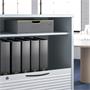 Irattároló, műanyag, 1 zárható fiókos, DURABLE 
