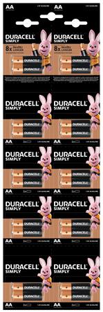 Elem, AA, ceruza, 10x2 db, DURACELL "Basic"