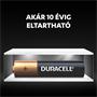 Elem, AAA mikro, 10 db, DURACELL 