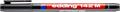 Alkoholos marker, OHP, 1 mm, EDDING "142 M", fekete