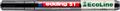 Lakkmarker, 1-2 mm, EDDING "51", fekete