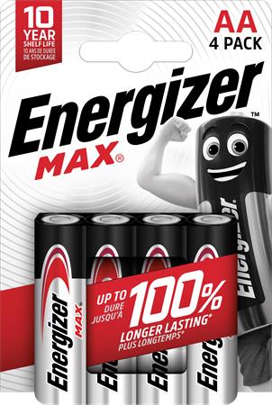 Elem, AA ceruza, 4 db, ENERGIZER "Max"