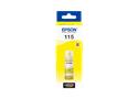 T07D44 Tinta, EcoTank L8160, L8180 nyomtatókhoz, EPSON, sárga, 70 ml