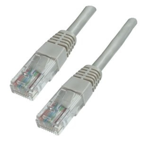 Hálózati kábel, U/UTP, CAT6, 15 m, EQUIP, bézs