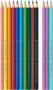 Színes ceruza készlet, hatszögletű, FABER-CASTELL