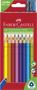 Színes ceruza készlet, háromszögletű, FABER-CASTELL "Jumbo", 20 különböző szín