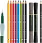 Készlet akvarell technikához, FABER-CASTELL 