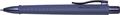 Golyóstoll, 0,7 mm, nyomógombos tolltest, kék alkonyat tolltest, FABER-CASTELL 