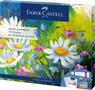 Akrilfesték készlet festővászonnal, tubusos, FABER-CASTELL "Creative Studio", 12 különböző szín