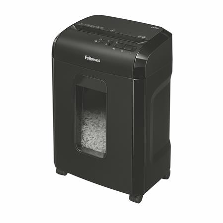 Iratmegsemmisítő, mikrokonfetti, 9 lap, FELLOWES "Microshred® 10M"