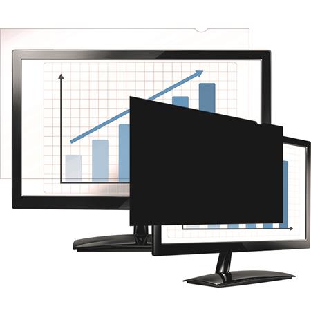 Monitorszűrő, betekintésvédelemmel, 527x297 mm, 23,8”, 16:9, FELLOWES "PrivaScreen™", fekete