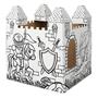 Játékház, színezhető, karton, FELLOWES, Kastély