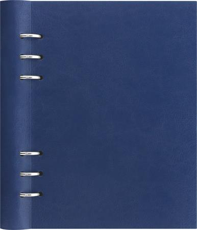 Tervező, naptár és füzet betéttel, A5, FILOFAX "Clipbook Classic", kék