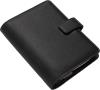 Kalendárium, gyűrűs, betétlapokkal, personal méret, FILOFAX "Camden", fekete
