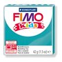 Gyurma, 42 g, égethető, FIMO "Kids", türkiz