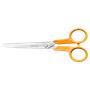Olló, papírvágó, 17 cm, FISKARS "Classic" narancssárga
