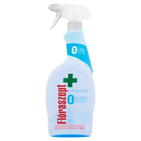 Fürdőszobai tisztító- és fertőtlenítő spray, klórmentes, 700 ml, FLÓRASZEPT