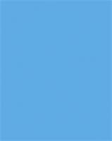 Dekorkarton, 2 oldalas, 50x70cm, 220 g, 10 lap, FOLIA, óceánkék