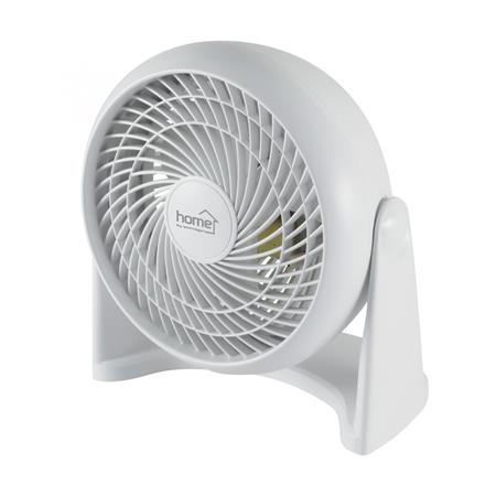 Asztali ventilátor, falra szerelhető, 23 cm, HOME, fehér