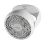 Asztali ventilátor, falra szerelhető, 23 cm, HOME, fehér