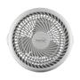 Asztali ventilátor, falra szerelhető, 23 cm, HOME, fehér