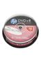 DVD+R lemez, kétrétegű, 8,5GB, 8x, 10 db, hengeren, HP