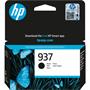 4S6W5NE Tintapatron,  Officejet Pro 9120e, 9130e nyomtatókhoz, HP 937, fekete, 1250 oldal