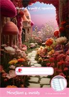 Olvasónapló, tűzött, A5, 32 lap, 4. osztály, ICO 